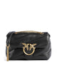 Pinko Love Puff Baby Bolsa tiracolo nero/antique gold