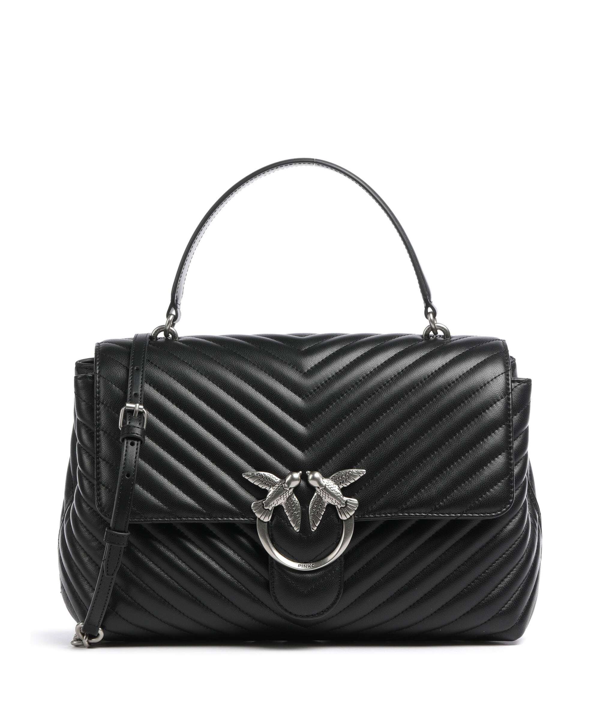 Pinko Love Lady Puff Big Handbag nero