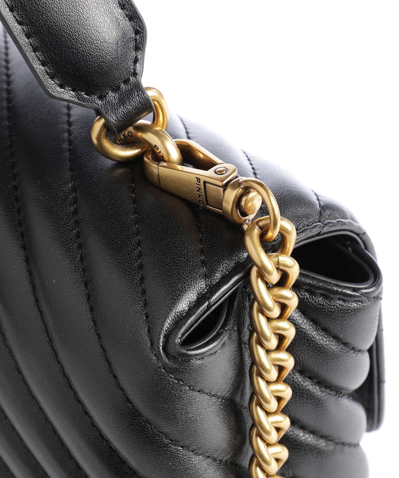 Pinko Love Lady Puff Classic Handbag nero/antique gold