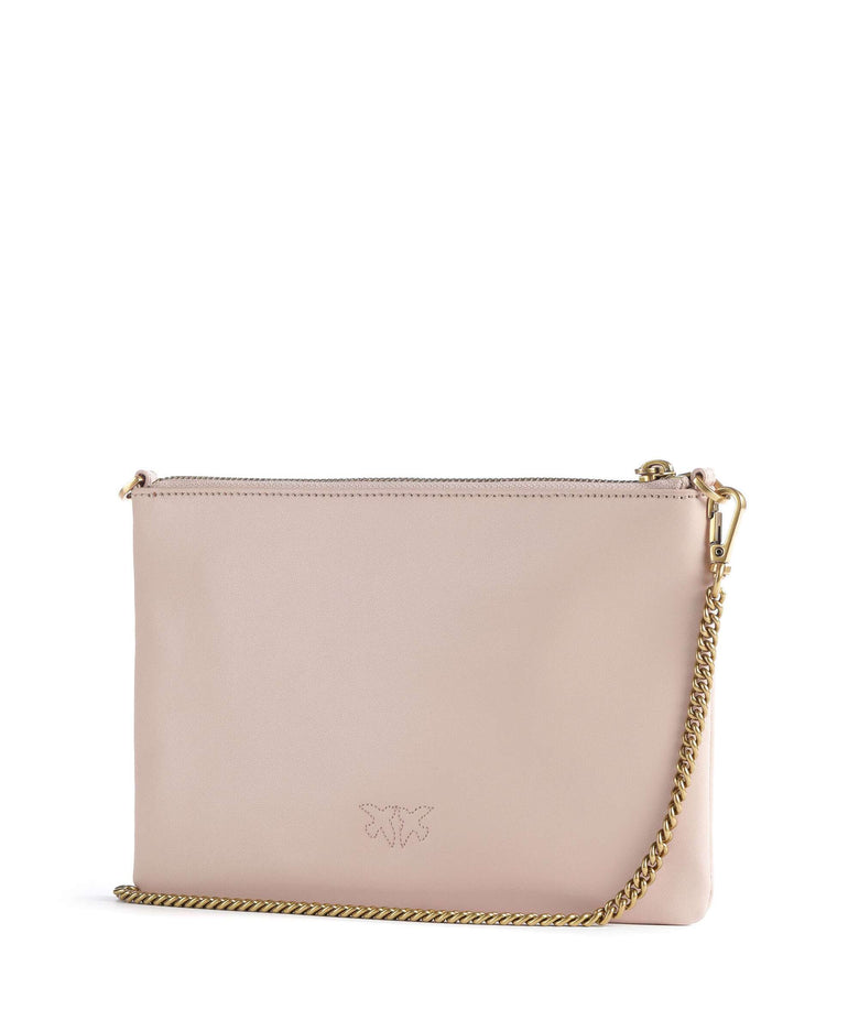 Pinko Flat Classic Crossbody bag cipria/antique gold