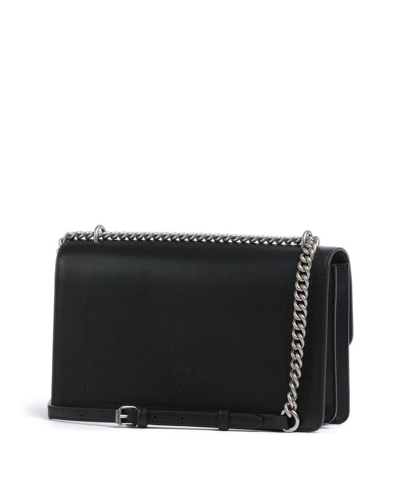 Pinko Love One Classic Shoulder bag nero/old silver