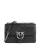 Pinko Love One Classic Bolsa tiracolo nero/old silver