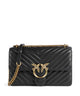 Pinko Love One Classic Bolsa tiracolo nero/antique gold