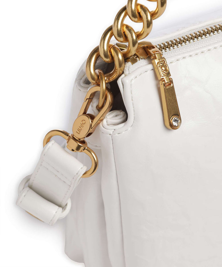 Liu Jo Lapuffy Shoulder bag offwhite