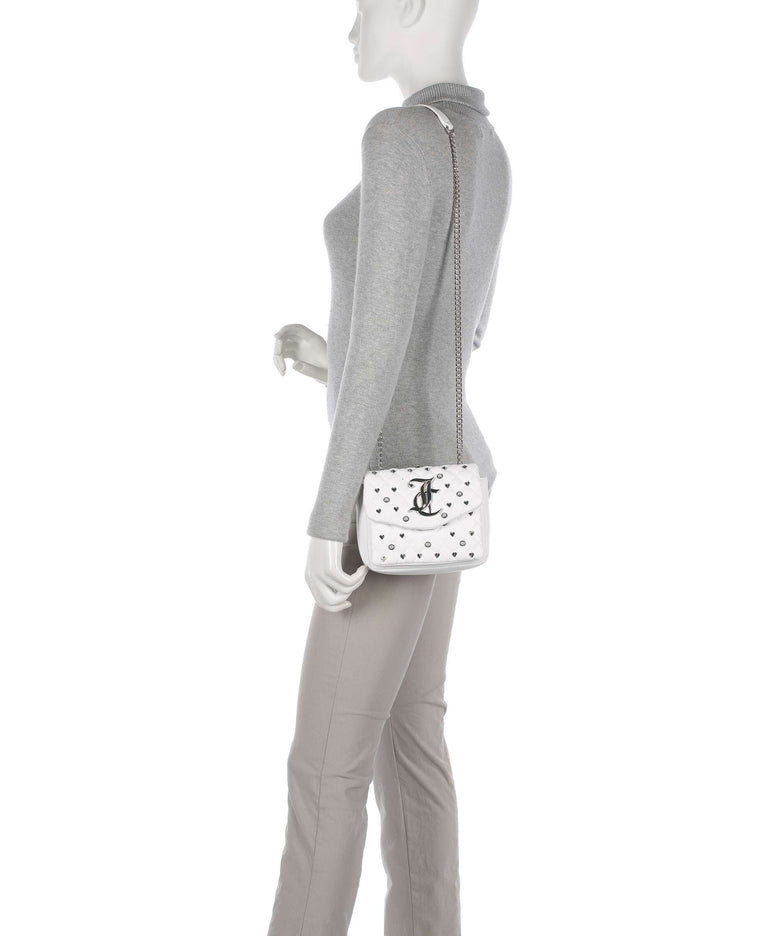 Juicy Couture Alyssa Pearls Crossbody bag white