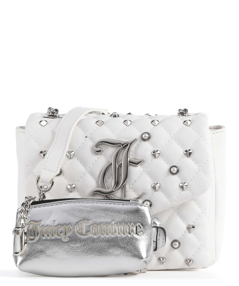 Juicy Couture Alyssa Pearls Crossbody bag white