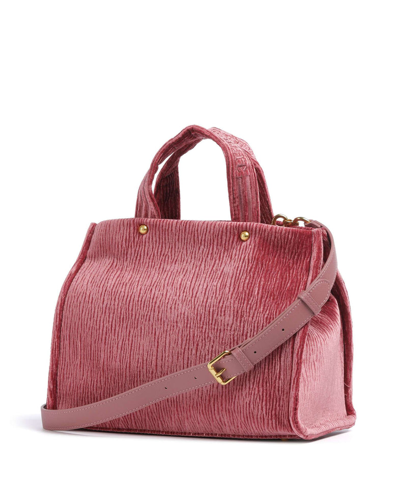 Juicy Couture Iris Crinkled Velvet M Handbag wethered rose