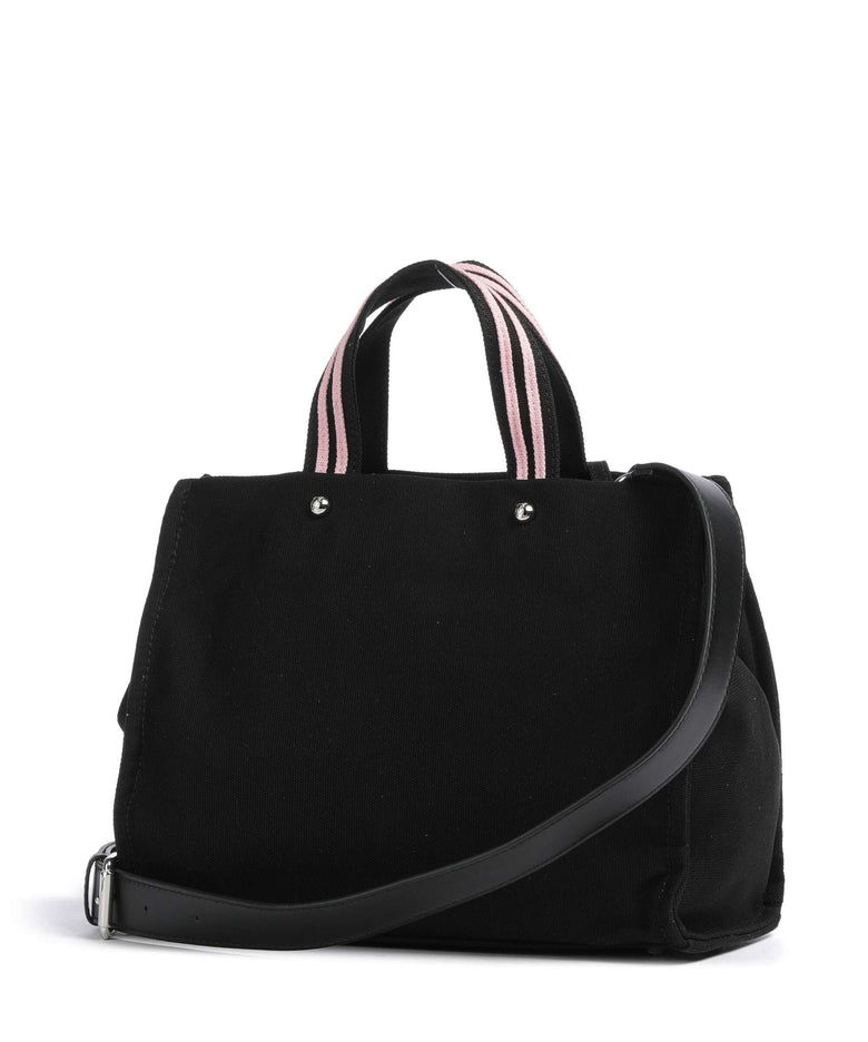 Juicy Couture Iris Patch Canvas M Handbag black/juicy pink