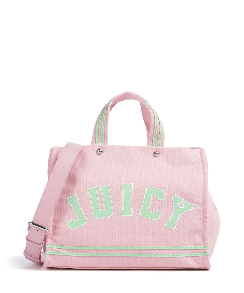 Juicy Couture Iris Patch Canvas M Handbag juicy pink/summer green
