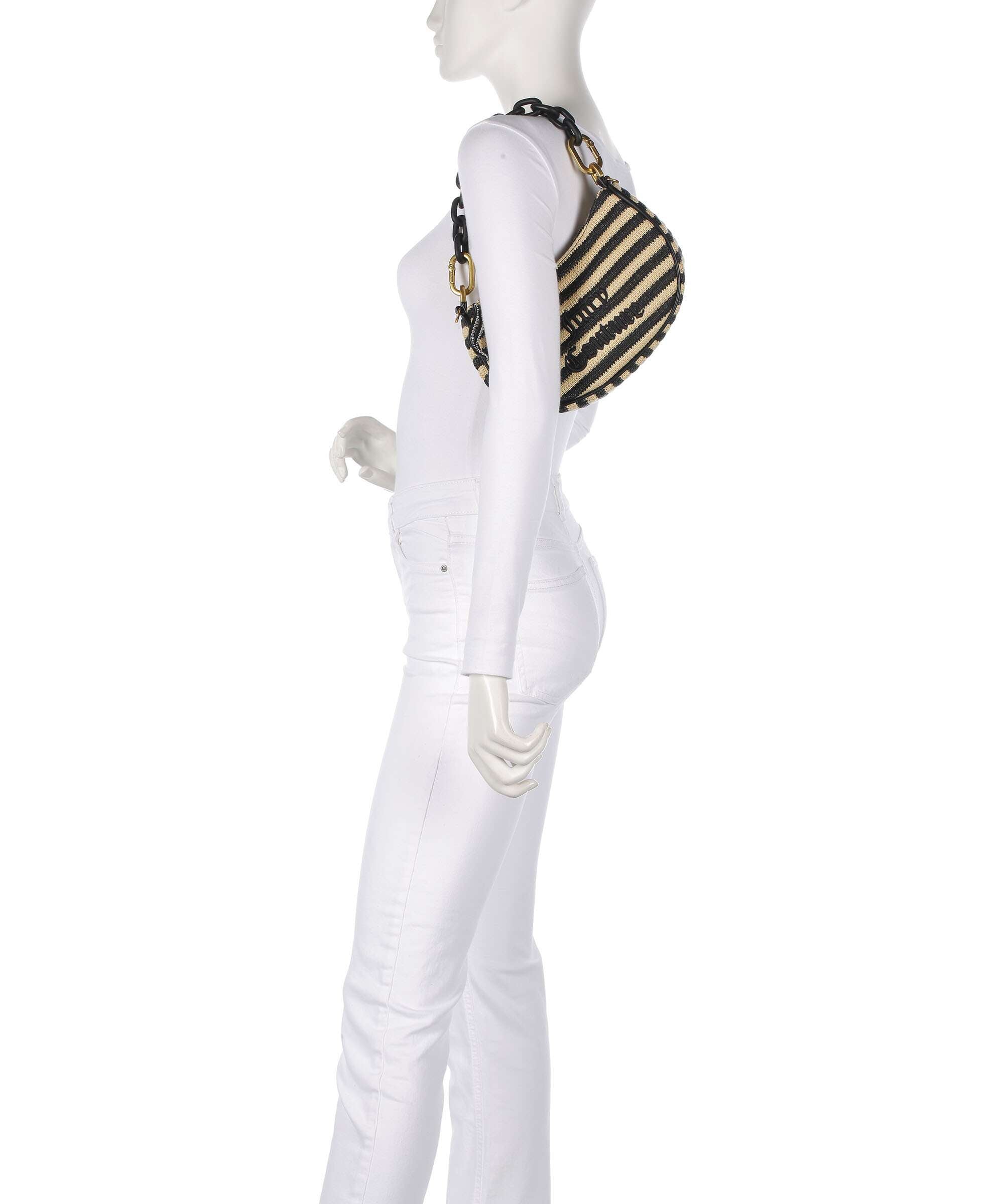 Juicy Couture Blossom Straw S Shoulder bag black/natural