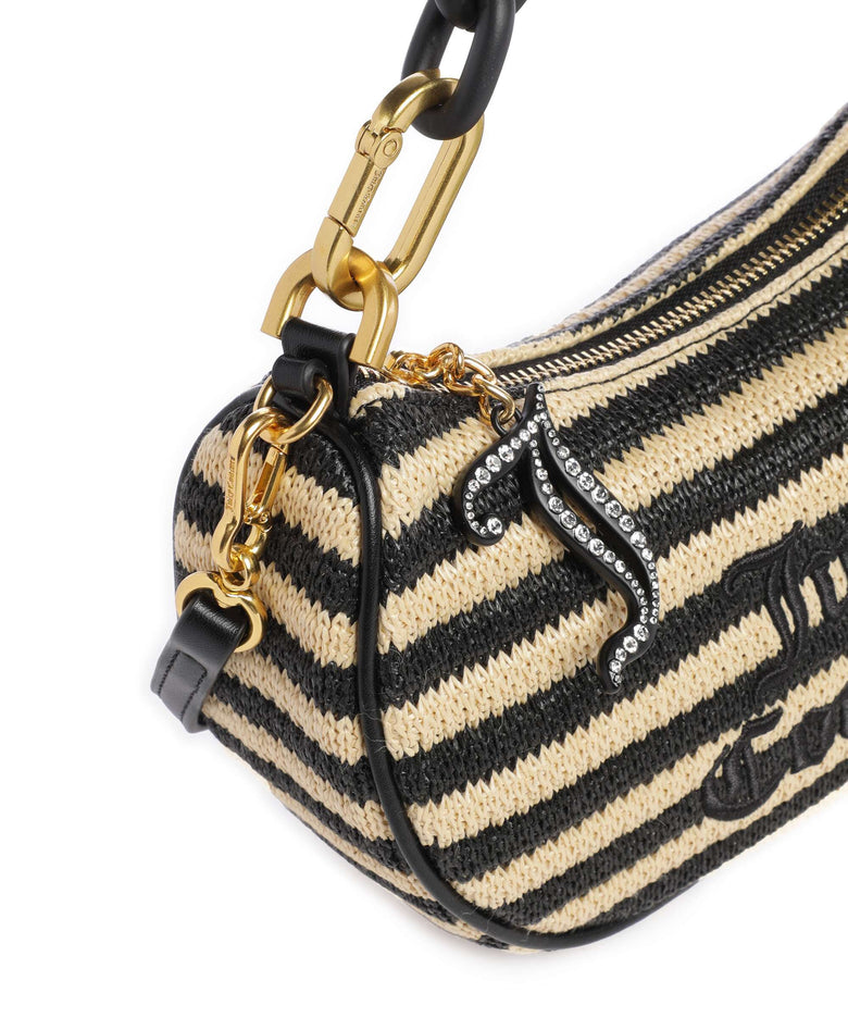 Juicy Couture Blossom Straw S Shoulder bag black/natural
