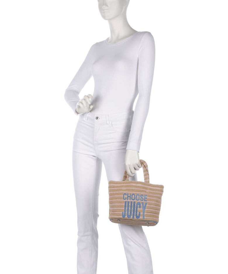 Juicy Couture Nora Straw S Handbag alskan blue