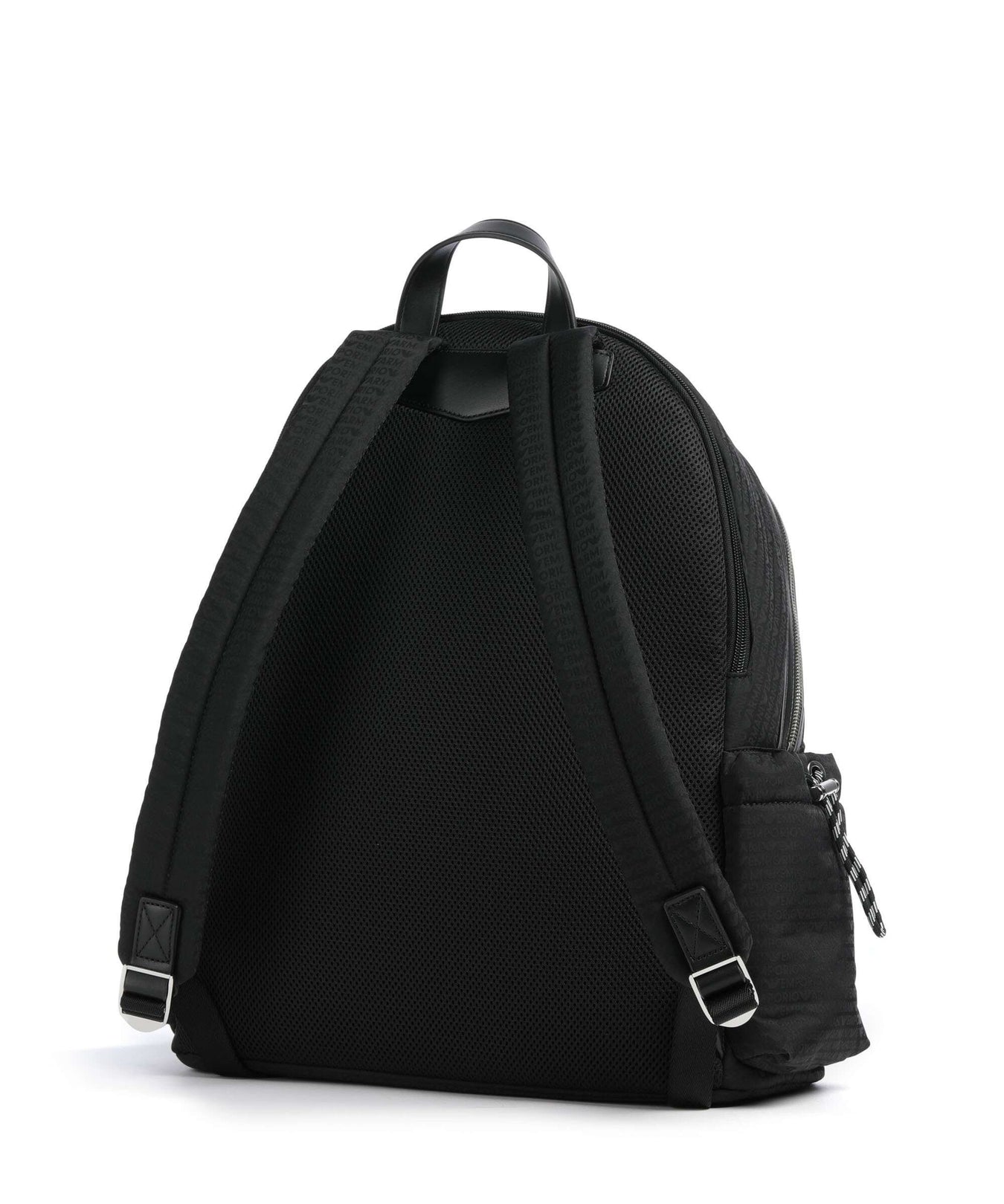 Emporio Armani Monogram Backpack black