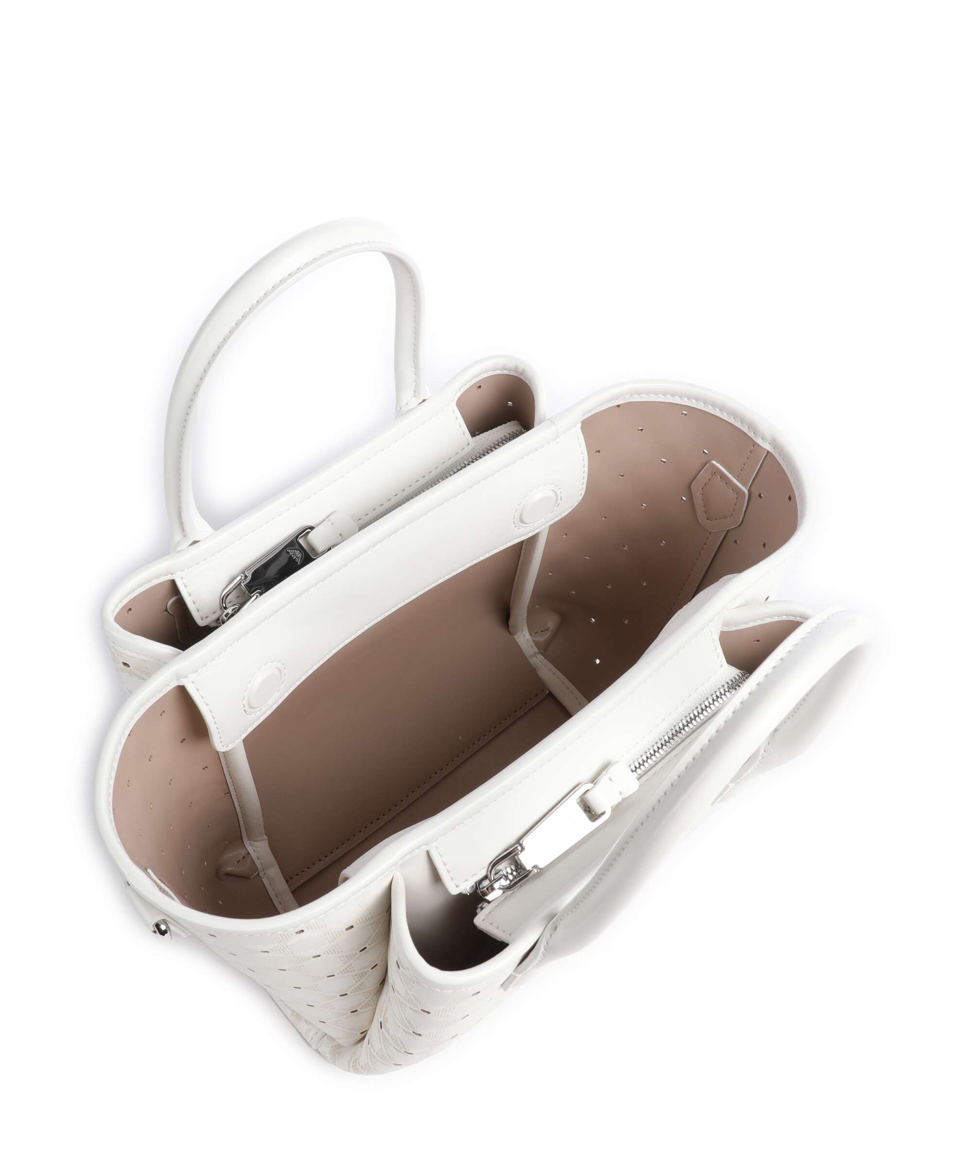 Emporio Armani Odette S Handbag bianco/nudo