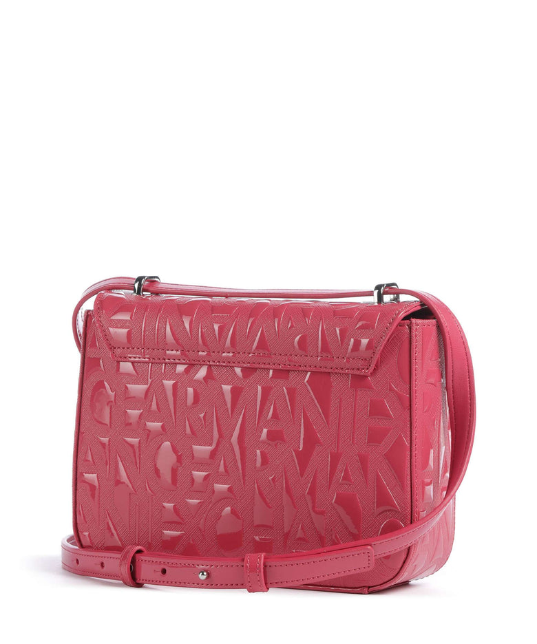 Armani Exchange Liz Patent Crossbody bag epic