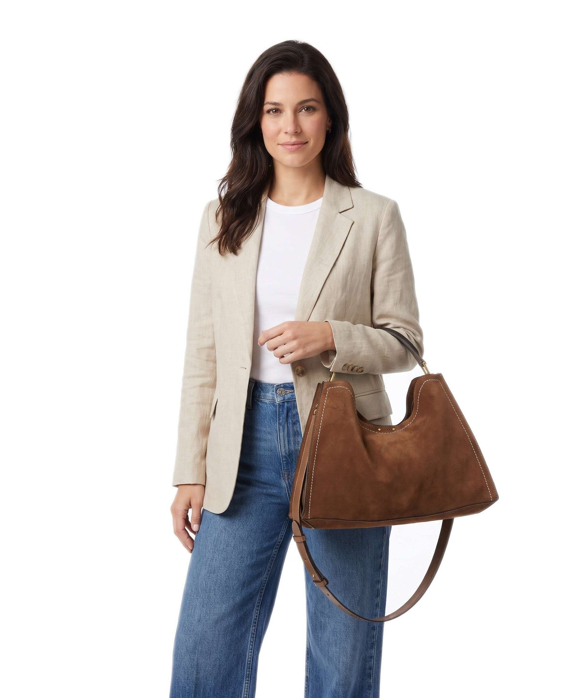 Gianni Chiarini Aurora Hobo bag cognac