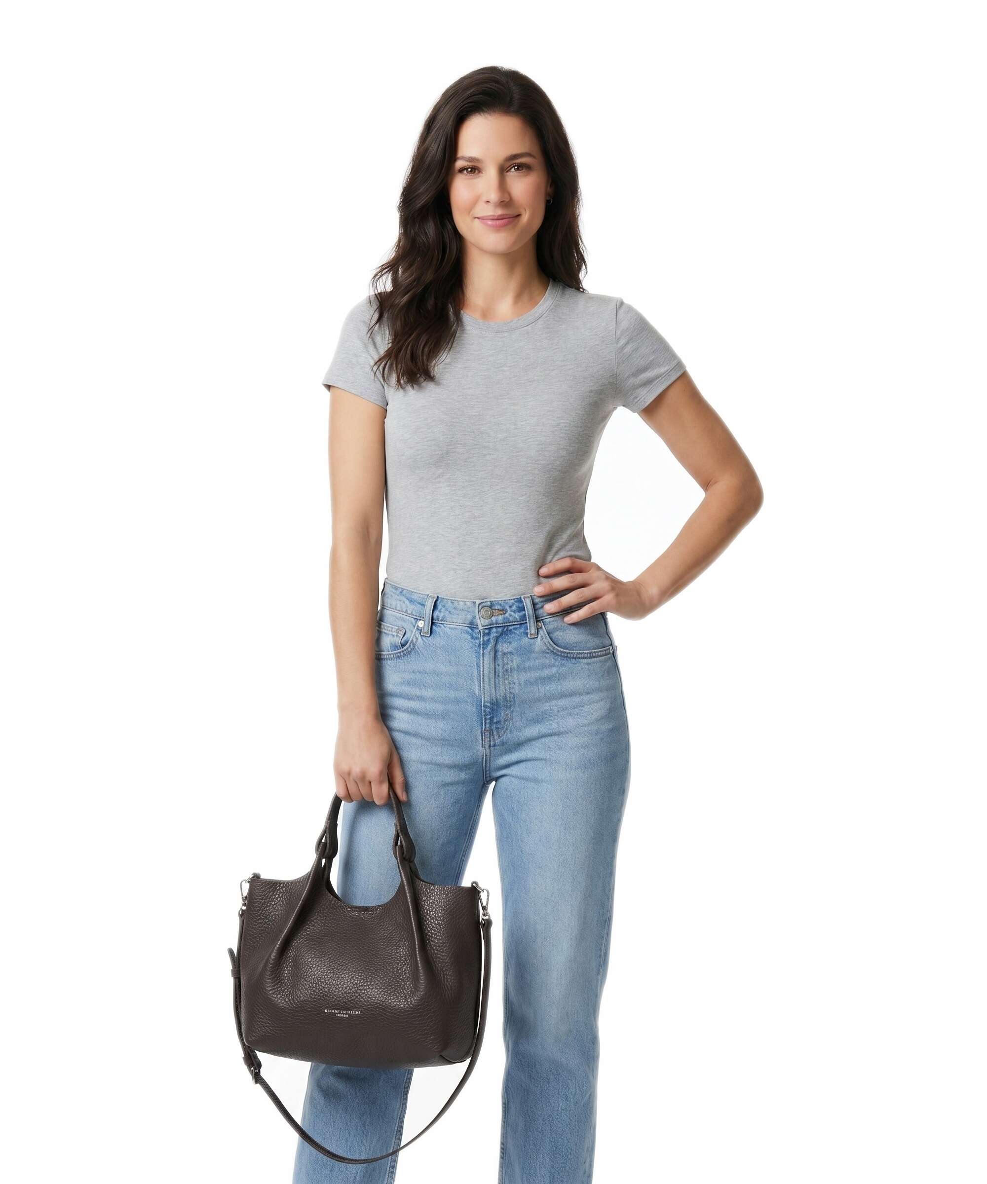 Gianni Chiarini Dua M Handbag espresso