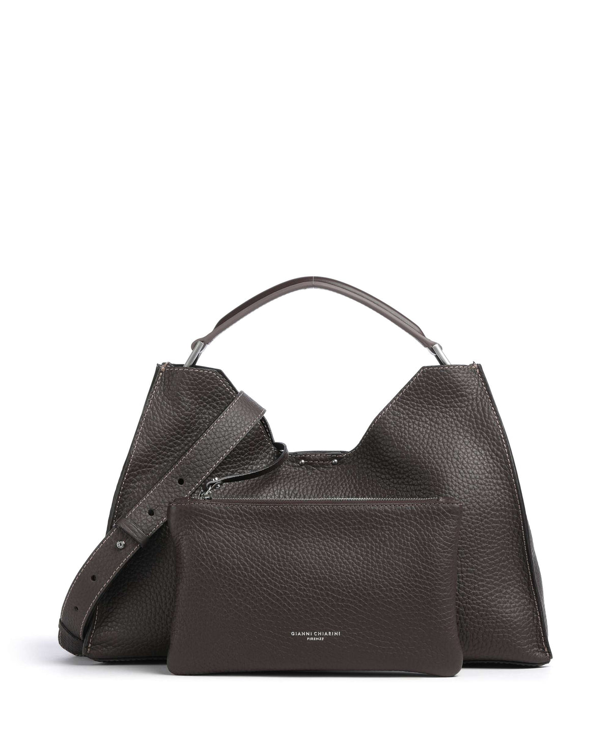 Gianni Chiarini Aurora Hobo bag espresso