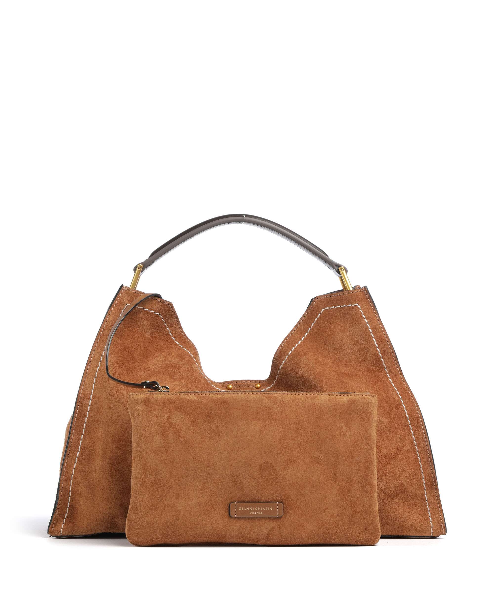 Gianni Chiarini Aurora Hobo bag caramel