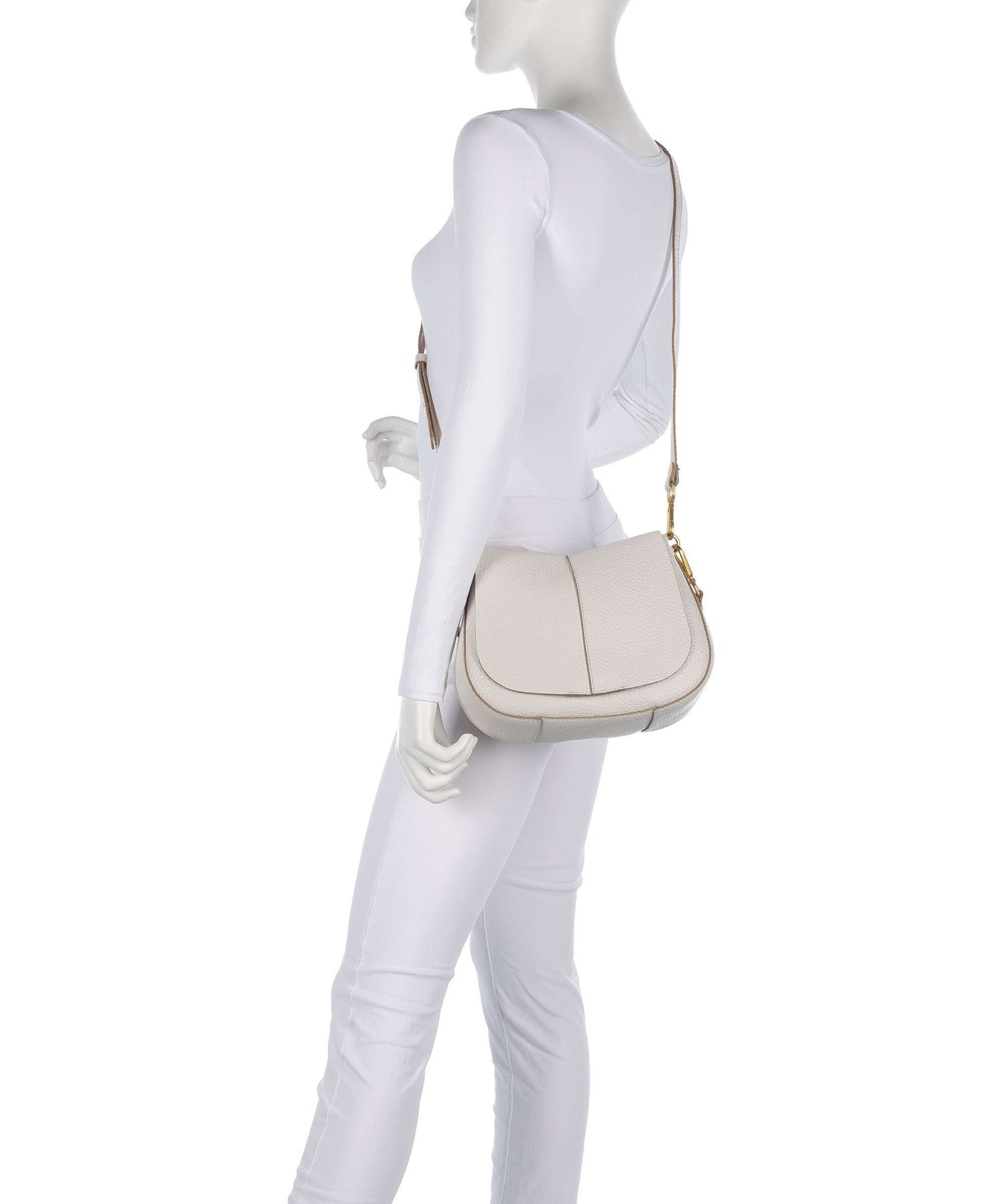 Gianni Chiarini Helena Round Shoulder bag sabbia