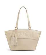 Love Moschino Item Cabas bolsa shopper beige