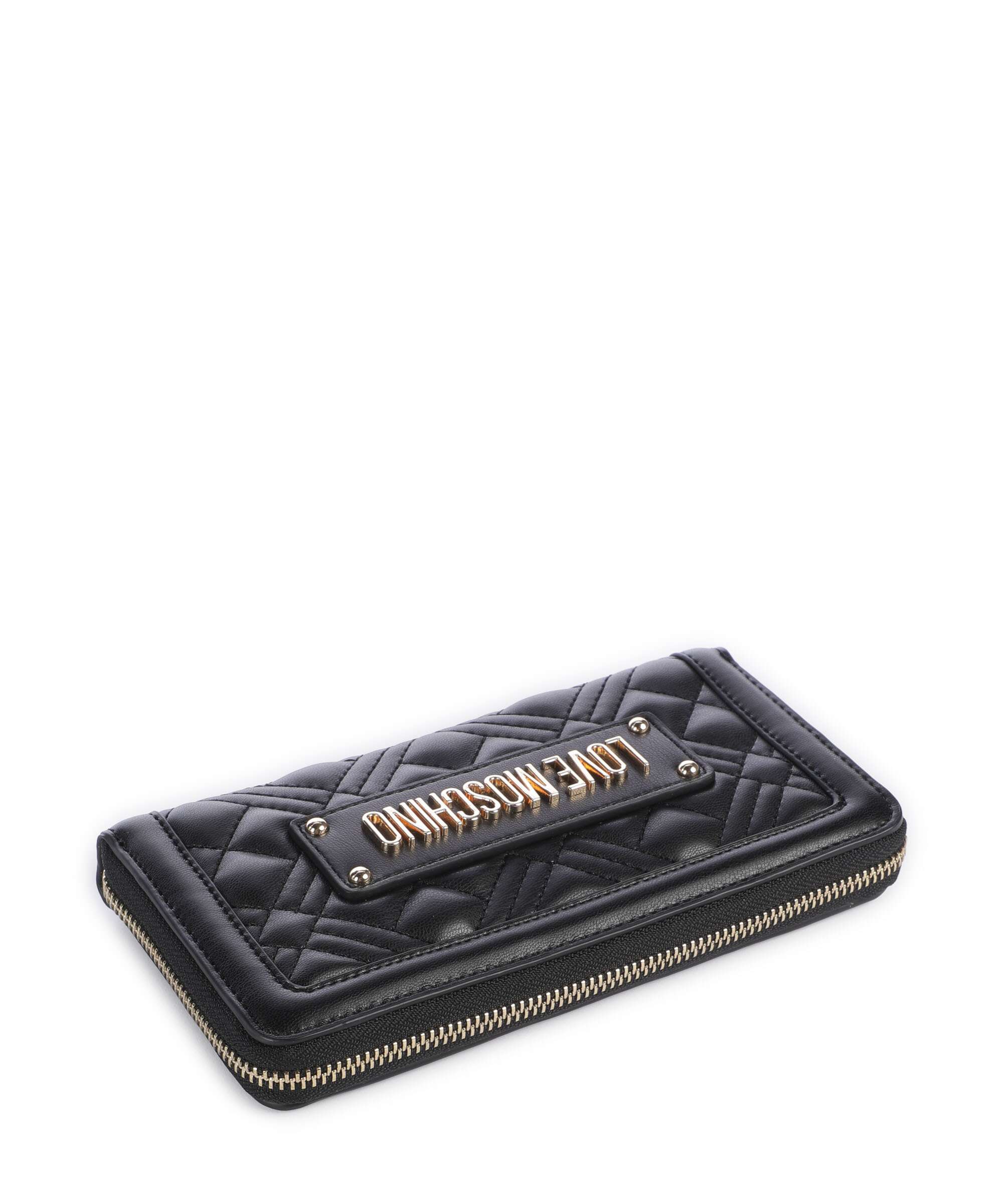 Love Moschino Quilted Wallet nero