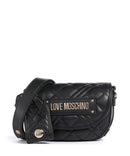 Love Moschino Quilted Bolsa tiracolo nero