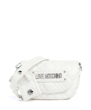 Love Moschino Quilted Bolsa tiracolo bianco
