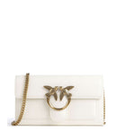 Pinko Love One Bolsa bianco seta/antique gold