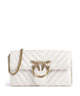 Pinko Love One Bolsa bianco seta/antique gold