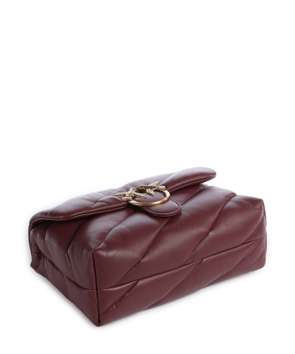 Pinko Love Puff Classic Shoulder bag ribes intenso/antique gold