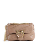 Pinko Love Puff Baby Bolsa tiracolo biscotto zenzero/antique gold