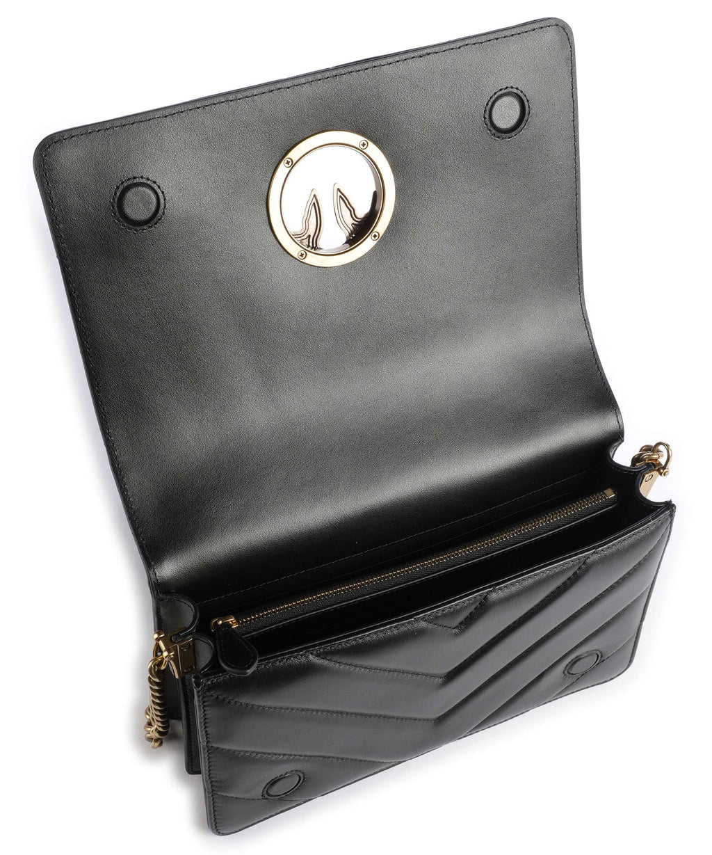 Pinko Love Click Classic Crossbody bag nero/antique gold