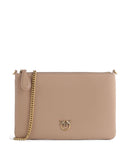 Pinko Flat Classic Bolsa tiracolo biscotto zenzero/antique gold