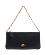 Pinko Flat Horizontal Bolsa tiracolo nero