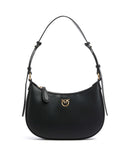 Pinko Half Moon Mini Bolsa tiracolo nero