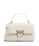 Pinko Love Lady Puff Classic Bolsa bianco seta/antique gold