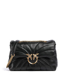 Pinko Love Puff Classic Bolsa tiracolo nero/antique gold