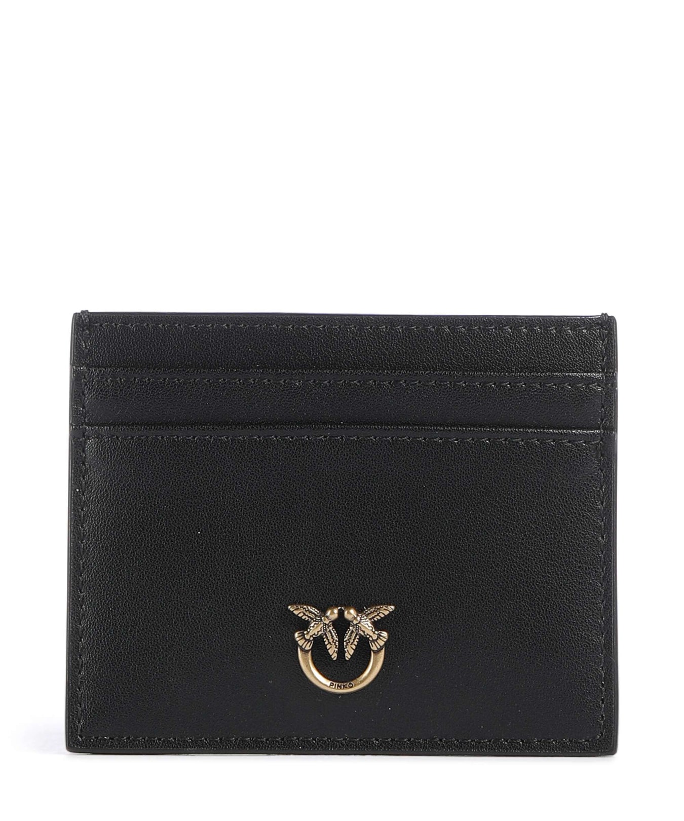 Pinko Credit card holder nero/antique gold