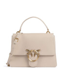 Pinko Love One Classic Bolsa beige/grigio fumo/antique gold