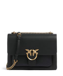 Pinko Love Soft Big Bolsa tiracolo nero/antique gold
