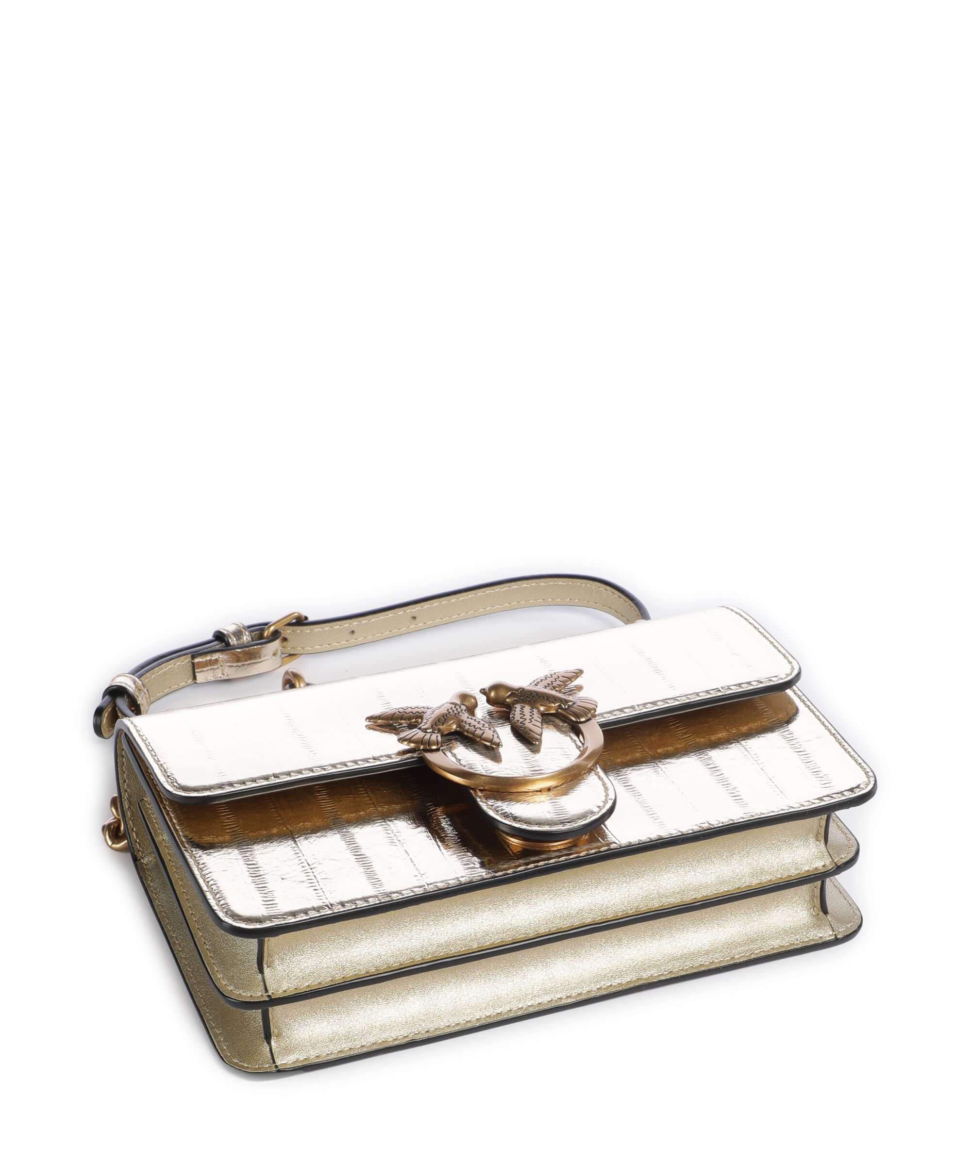 Pinko Love One Mini Shoulder bag oro/antique gold