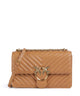 Pinko Love One Classic Bolsa tiracolo torrone/antique gold