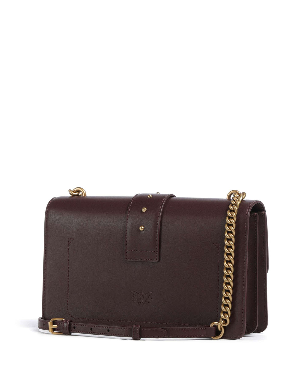 Pinko Love One Classic Crossbody bag uva di catawba/antique gold