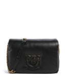 Pinko Love Click Puff Classic Bolsa tiracolo nero/antique gold
