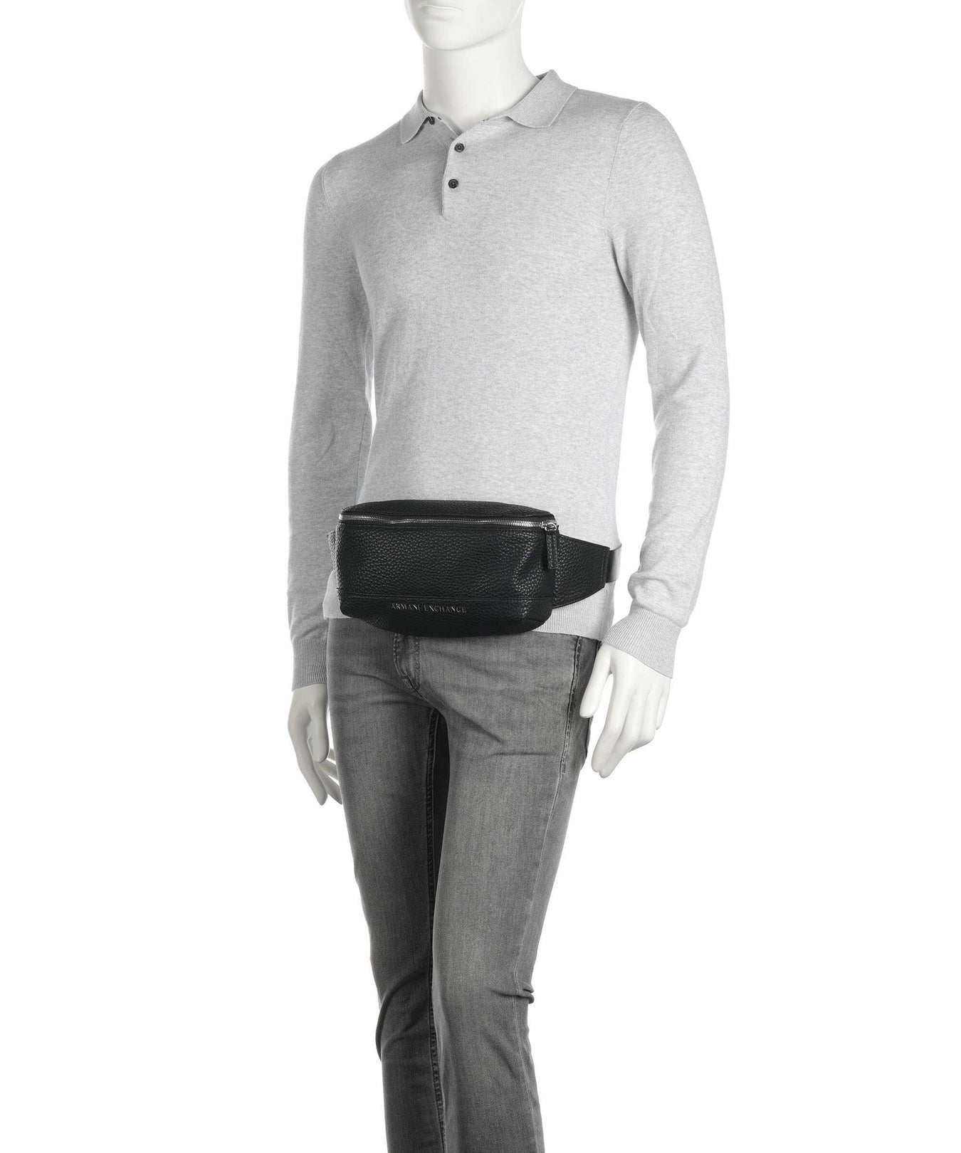 Armani Exchange Capri Fanny pack black