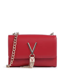 Valentino Bags Divina Bolsa tiracolo rosso/scuro