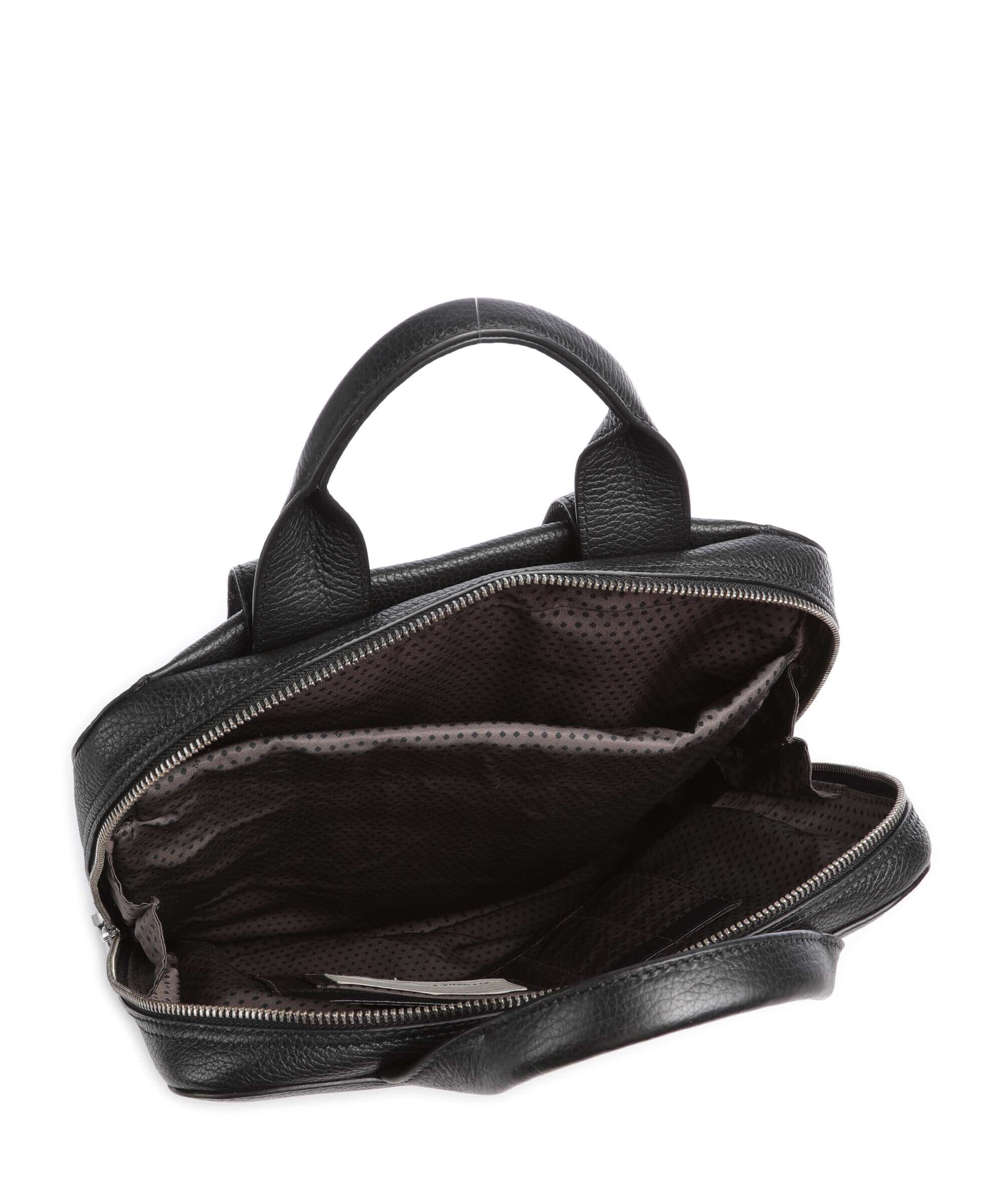 Moleskine Classic Leather Backpack schwarz