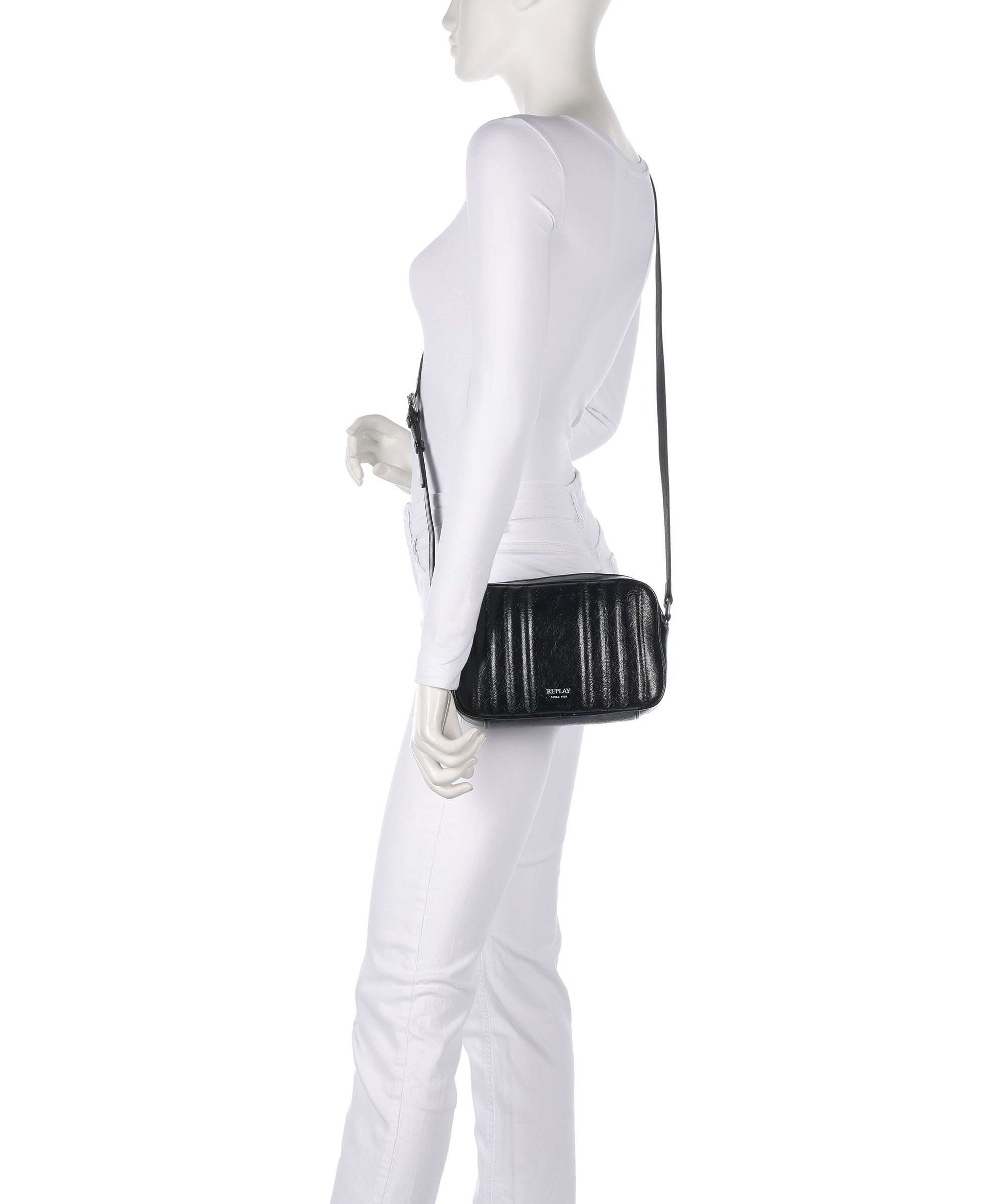 Replay Crossbody bag black