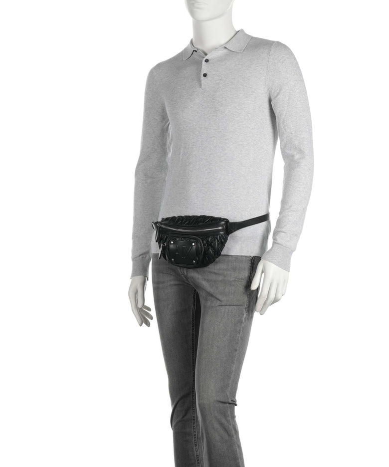 Armani Exchange Grace Fanny pack black